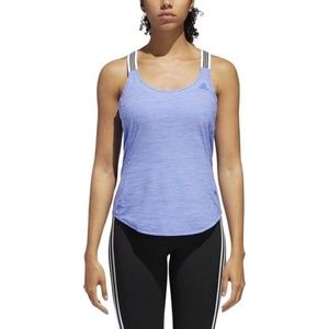 Adidas WOMEN'S PERFORMER 3 STRIPES TANK TOP DH3594